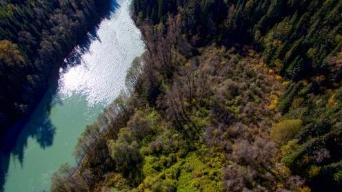 An ancestral Ts’msyen village site in northwestern British Columbia